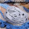Order  Crochet Ribbon - Messages White